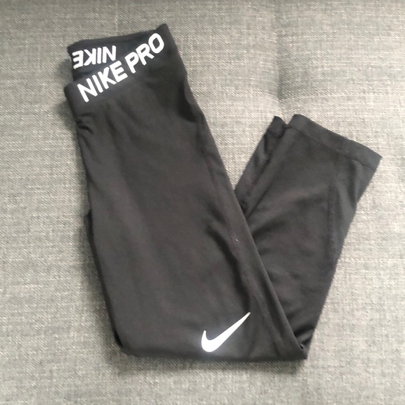 Nike pro 3/4 crop legging xs - Picture 2 of 4